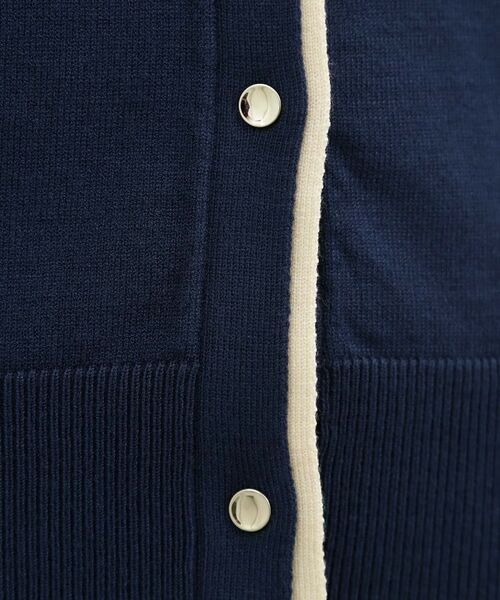 grove / グローブ カーディガン・ボレロ | レイヤード風配色カーディガン | 詳細12