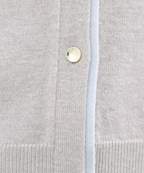 grove / グローブ カーディガン・ボレロ | レイヤード風配色カーディガン | 詳細4