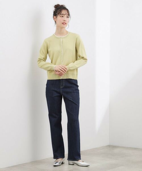 grove / グローブ カーディガン・ボレロ | レイヤード風配色カーディガン | 詳細7