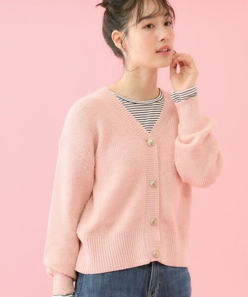 grove / グローブ カーディガン・ボレロ | 【コラボITEM】Philly Chocolate ブークレカーディガン | 詳細10