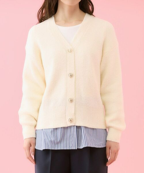 grove / グローブ カーディガン・ボレロ | 【コラボITEM】Philly Chocolate ブークレカーディガン | 詳細13