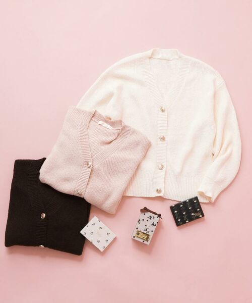 grove / グローブ カーディガン・ボレロ | 【コラボITEM】Philly Chocolate ブークレカーディガン | 詳細19