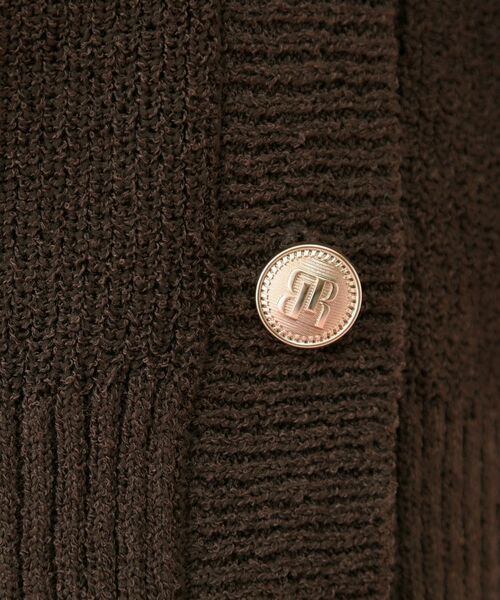 grove / グローブ カーディガン・ボレロ | 【コラボITEM】Philly Chocolate ブークレカーディガン | 詳細8