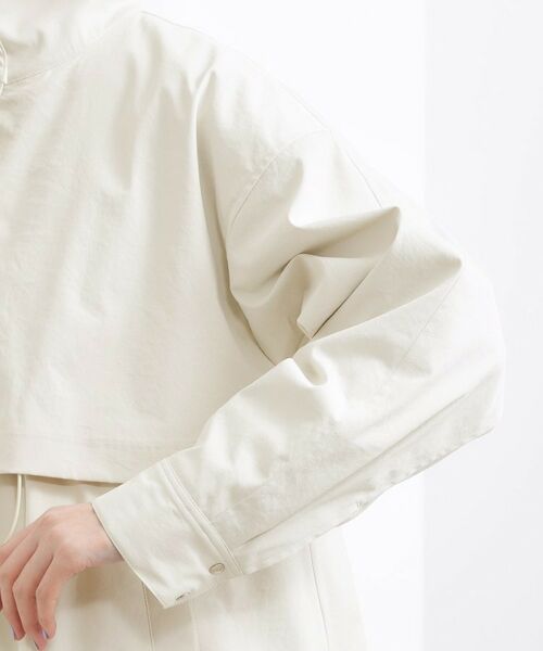 grove / グローブ その他アウター | 【撥水】スタンドネックテントラインコート | 詳細13