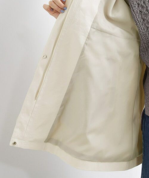 grove / グローブ その他アウター | 【撥水】スタンドネックテントラインコート | 詳細16