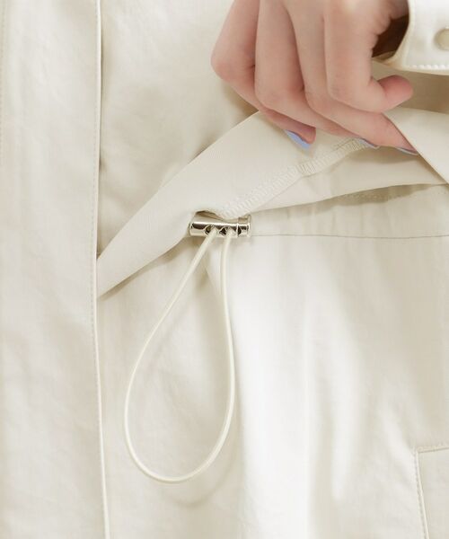 grove / グローブ その他アウター | 【撥水】スタンドネックテントラインコート | 詳細17