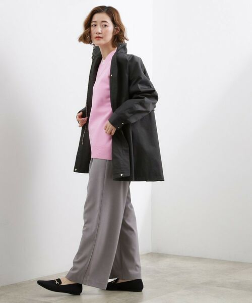 grove / グローブ その他アウター | 【撥水】スタンドネックテントラインコート | 詳細7