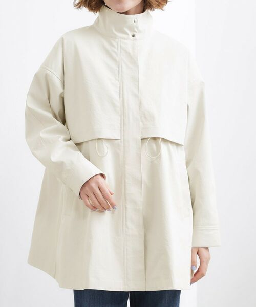 grove / グローブ その他アウター | 【撥水】スタンドネックテントラインコート | 詳細9