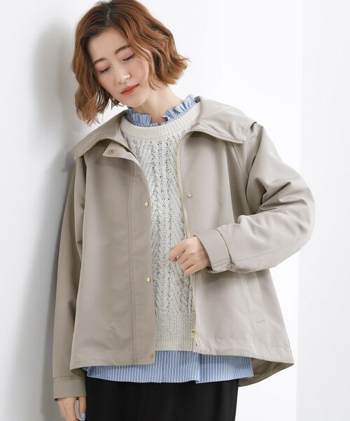 grove / グローブ レザーブルゾン・ジャケット | 【撥水】マウンテンパーカ | 詳細1