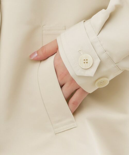 grove / グローブ トレンチコート | 【撥水/シルエット2WAY】軽やかミドルトレンチコート | 詳細30
