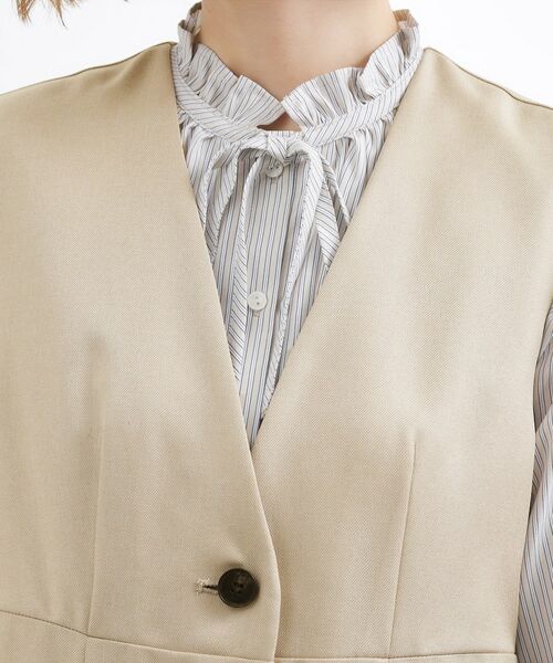 grove / グローブ ロング・マキシ丈ワンピース | トレンチライクジャンドレ | 詳細12