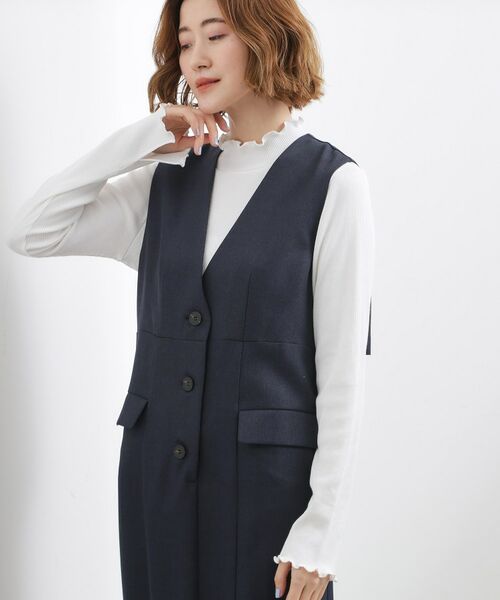 grove / グローブ ロング・マキシ丈ワンピース | トレンチライクジャンドレ | 詳細5