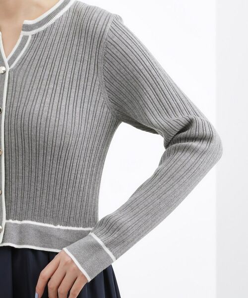 grove / グローブ ロング・マキシ丈ワンピース | マルチボーダーアソートドッキングワンピース | 詳細13