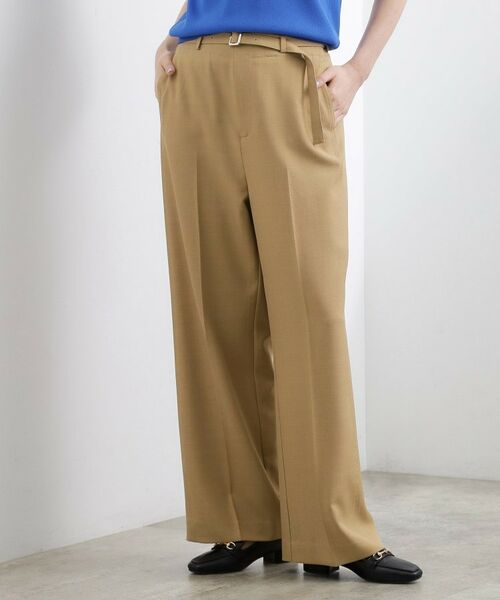 grove / グローブ パンツ | ベルトワイドパンツ | 詳細5