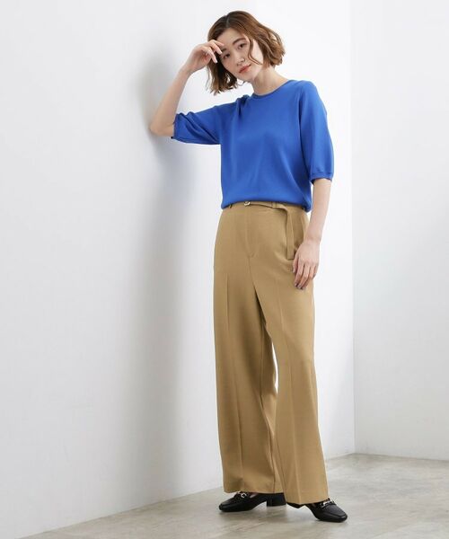 grove / グローブ パンツ | ベルトワイドパンツ | 詳細7