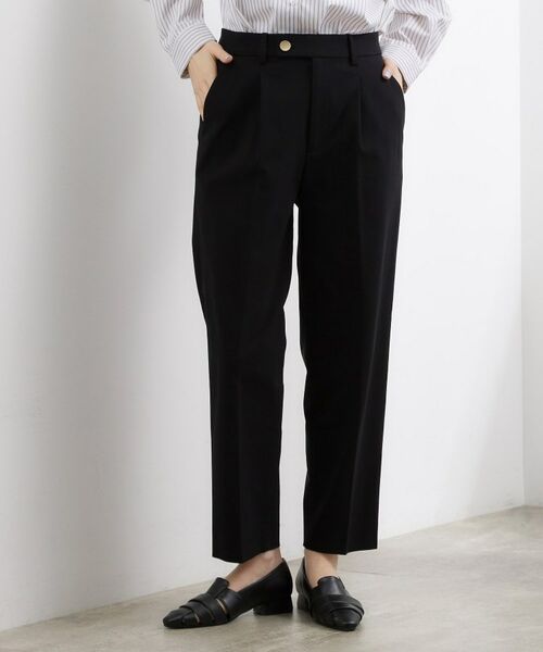 grove / グローブ パンツ | ハイパーストレッチ センタープレステーパードパンツ | 詳細1