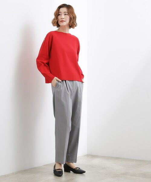 grove / グローブ パンツ | ハイパーストレッチ センタープレステーパードパンツ | 詳細11