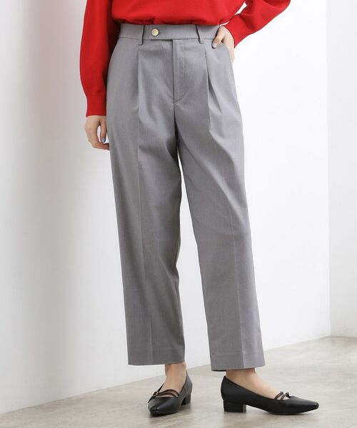 grove / グローブ パンツ | ハイパーストレッチ センタープレステーパードパンツ | 詳細13