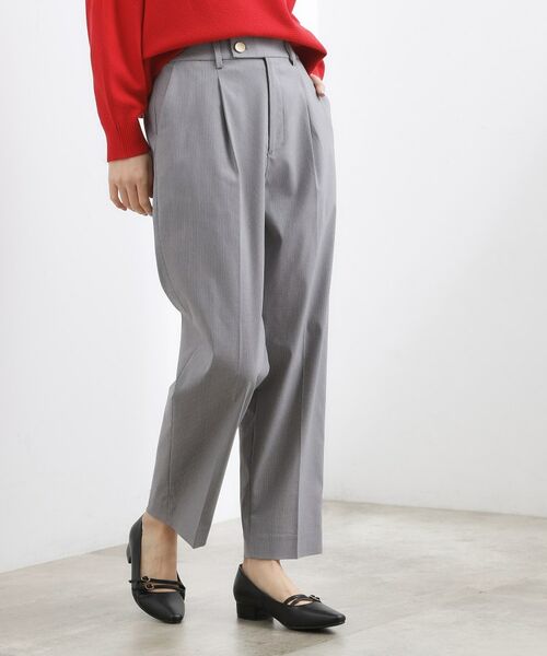 grove / グローブ パンツ | ハイパーストレッチ センタープレステーパードパンツ | 詳細9