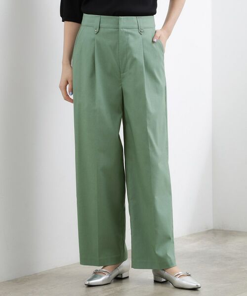 grove / グローブ パンツ | ハイパーストレッチ センタープレスワイドパンツ | 詳細17