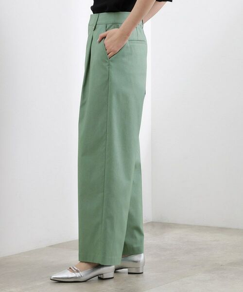 grove / グローブ パンツ | ハイパーストレッチ センタープレスワイドパンツ | 詳細18