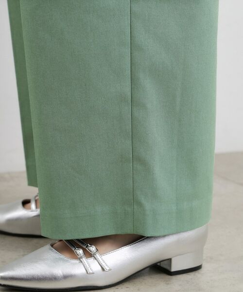 grove / グローブ パンツ | ハイパーストレッチ センタープレスワイドパンツ | 詳細23