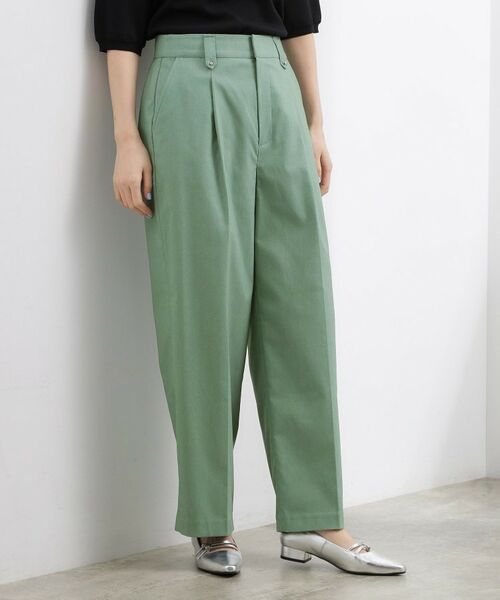 grove / グローブ パンツ | ハイパーストレッチ センタープレスワイドパンツ | 詳細5