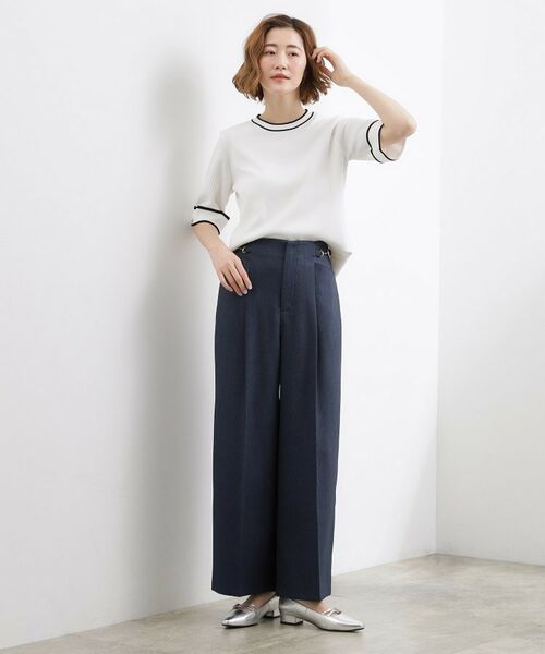 grove / グローブ パンツ | サイドビットワイドパンツ | 詳細10