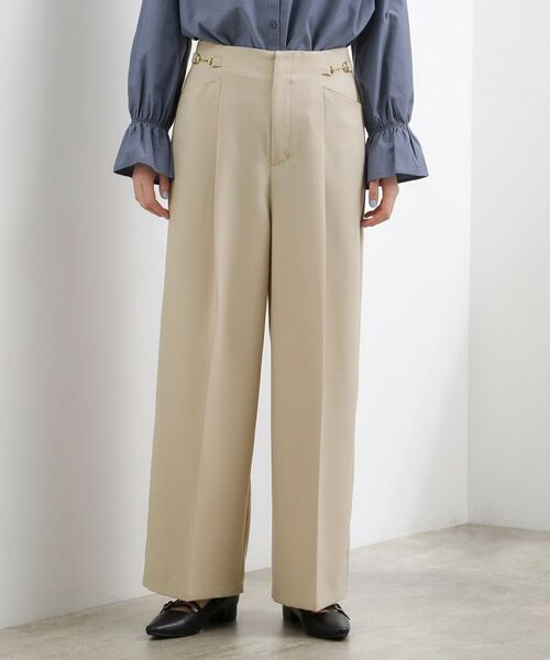 grove / グローブ パンツ | サイドビットワイドパンツ | 詳細13