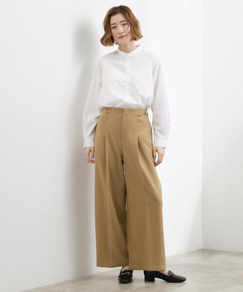 grove / グローブ パンツ | サイドビットワイドパンツ | 詳細2