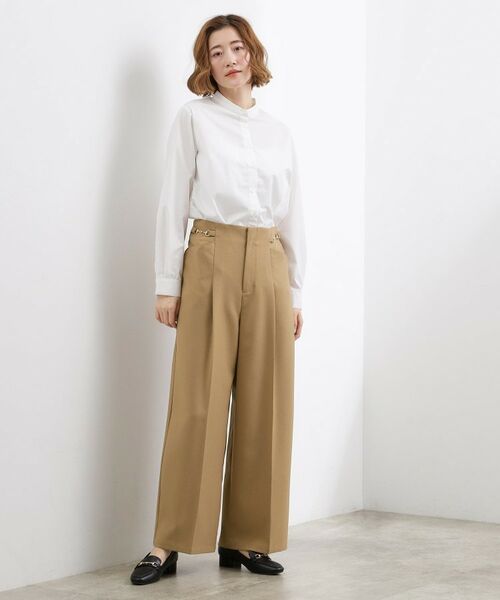 grove / グローブ パンツ | サイドビットワイドパンツ | 詳細3