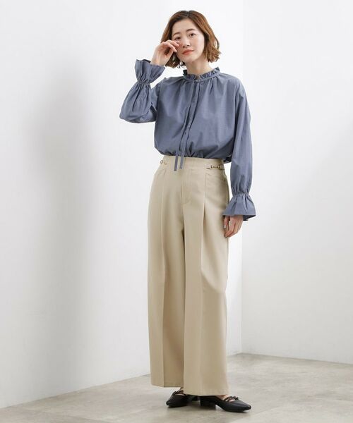 grove / グローブ パンツ | サイドビットワイドパンツ | 詳細6