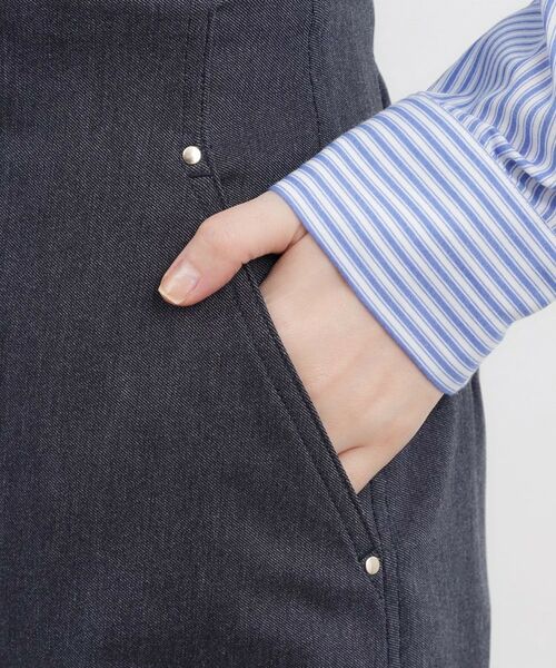 grove / グローブ ロング・マキシ丈スカート | 【貴島明日香さん着用】ハイパーストレッチナロースカート | 詳細24