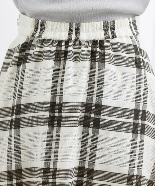 grove / グローブ ロング・マキシ丈スカート | カラミチェックスカート | 詳細10