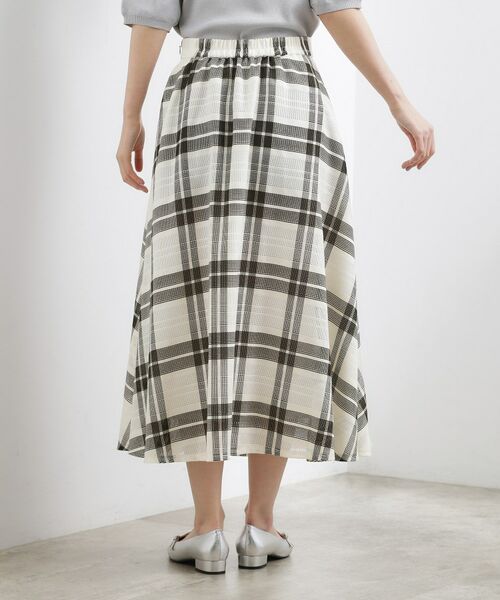 grove / グローブ ロング・マキシ丈スカート | カラミチェックスカート | 詳細7