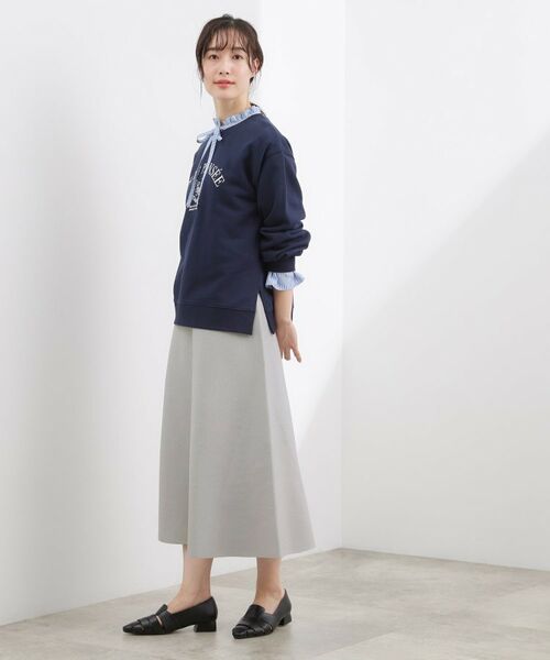 grove / グローブ スカート | 【SETUP対応】ニットフレアスカート | 詳細3