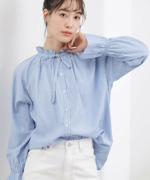 grove / グローブ シャツ・ブラウス | フリルカラーリボンブラウス | 詳細13