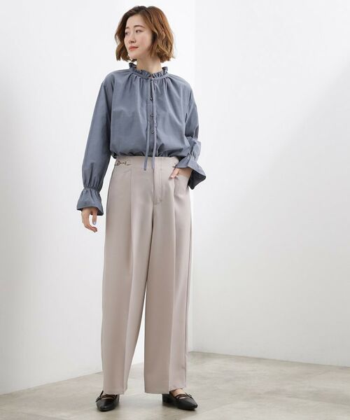 grove / グローブ シャツ・ブラウス | フリルカラーリボンブラウス | 詳細2