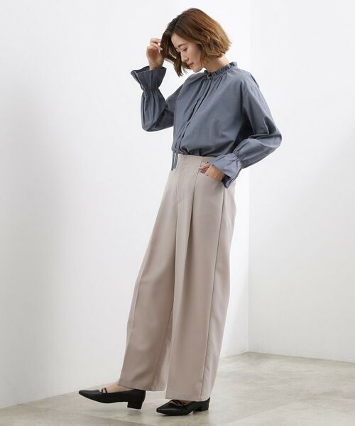 grove / グローブ シャツ・ブラウス | フリルカラーリボンブラウス | 詳細3