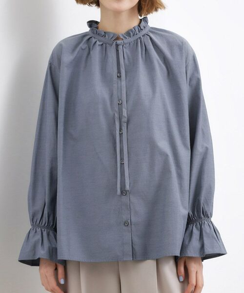 grove / グローブ シャツ・ブラウス | フリルカラーリボンブラウス | 詳細5