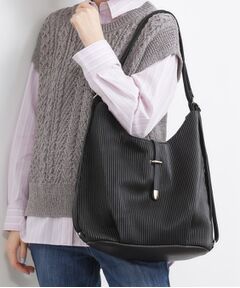 grove / グローブ ショルダーバッグ | プリーツベルト3WAYショルダー