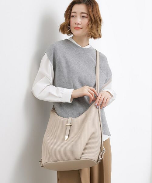 grove / グローブ ショルダーバッグ | プリーツベルト3WAYショルダー | 詳細4