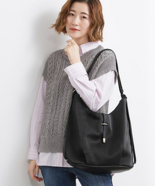 grove / グローブ ショルダーバッグ | プリーツベルト3WAYショルダー | 詳細7