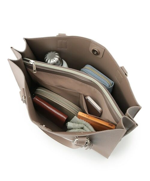 grove / グローブ トートバッグ | 【人間工学】ダブルタッセル中仕切りトート | 詳細17