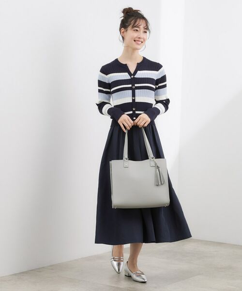 grove / グローブ トートバッグ | 【人間工学】ダブルタッセル中仕切りトート | 詳細6