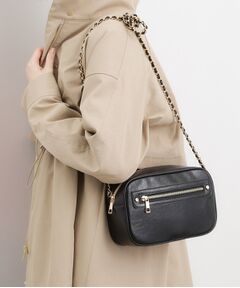 grove / グローブ ショルダーバッグ | スクエアZipポケチェーンショルダー