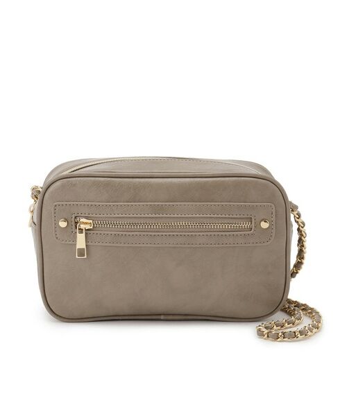 grove / グローブ ショルダーバッグ | スクエアZipポケチェーンショルダー | 詳細10