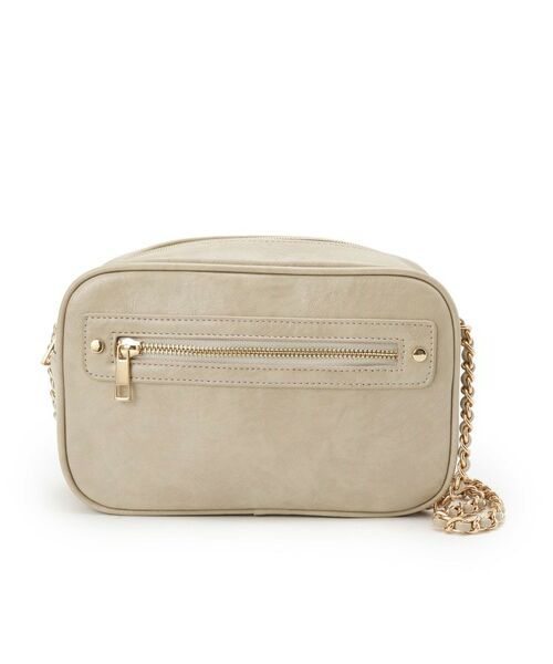 grove / グローブ ショルダーバッグ | スクエアZipポケチェーンショルダー | 詳細12