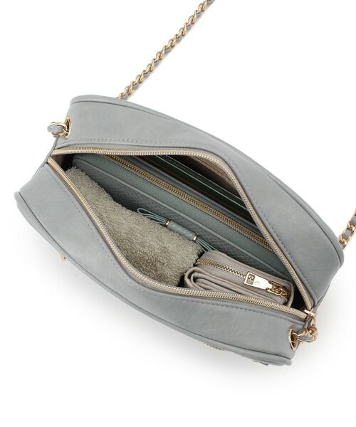 grove / グローブ ショルダーバッグ | スクエアZipポケチェーンショルダー | 詳細21