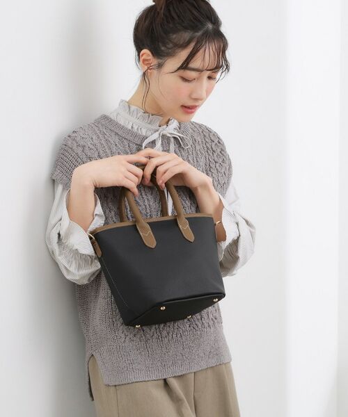 grove / グローブ トートバッグ | パイピング2WAYトート | 詳細3